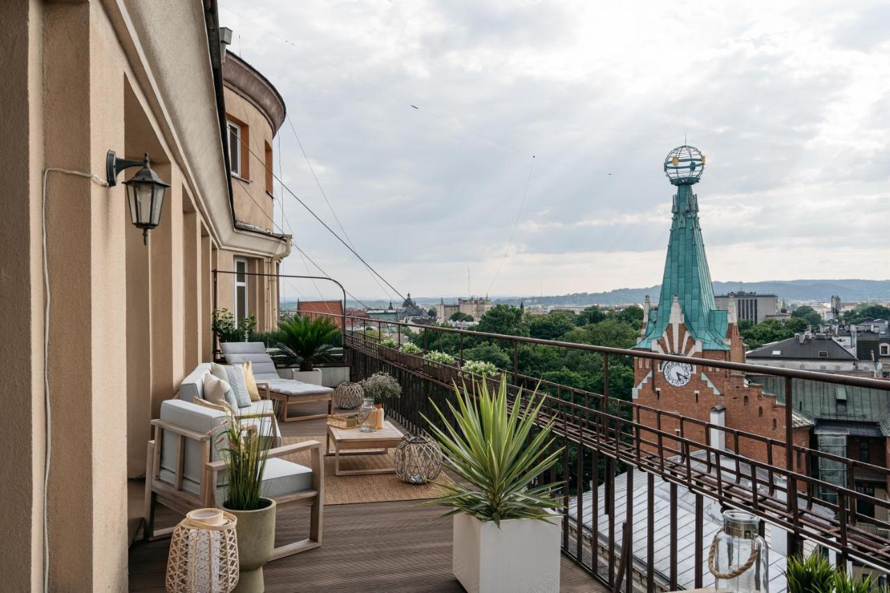 Penthouse Panorama - Loftaffair Apartment Krakow Luaran gambar