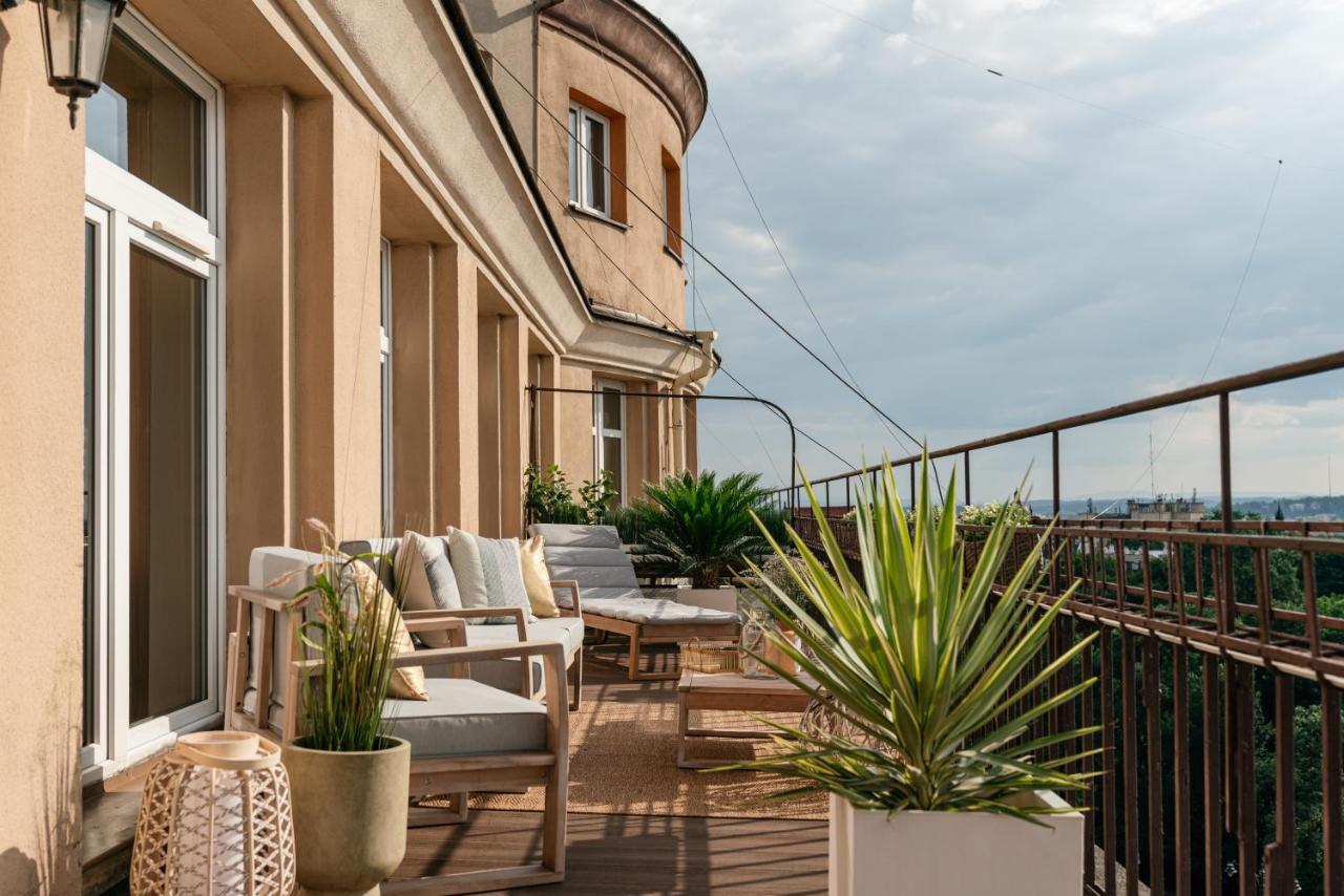 Penthouse Panorama - Loftaffair Apartment Krakow Luaran gambar