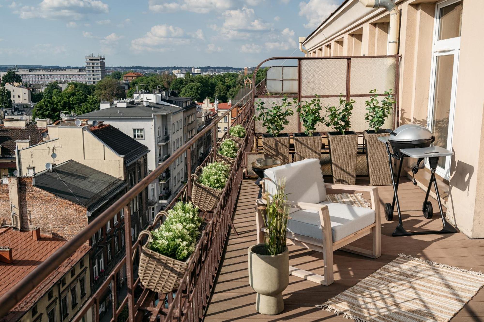 Penthouse Panorama - Loftaffair Apartment Krakow Luaran gambar