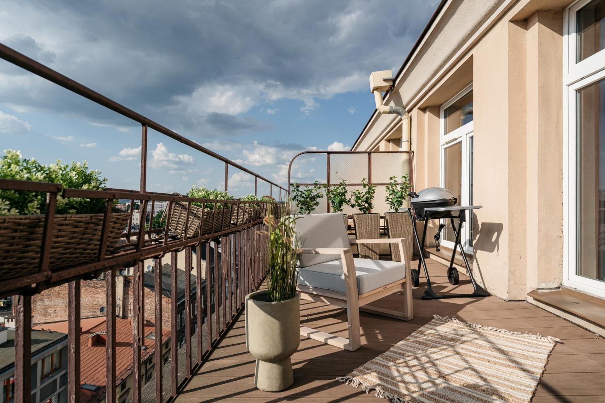 Penthouse Panorama - Loftaffair Apartment Krakow Luaran gambar
