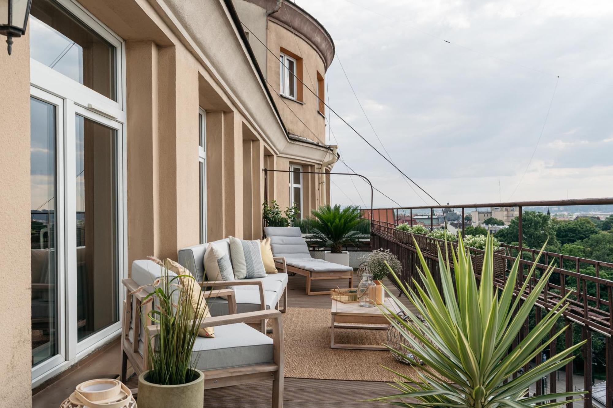 Penthouse Panorama - Loftaffair Apartment Krakow Luaran gambar