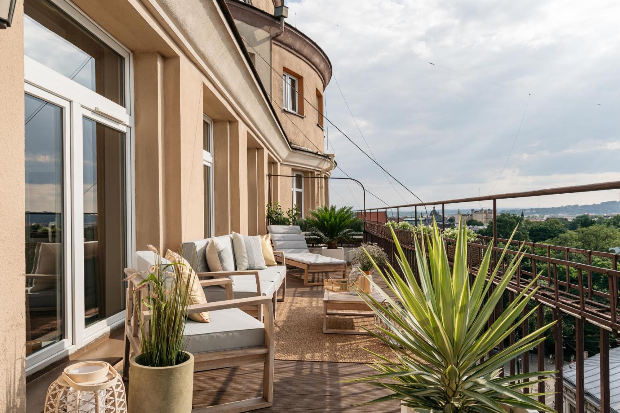 Penthouse Panorama - Loftaffair Apartment Krakow Luaran gambar