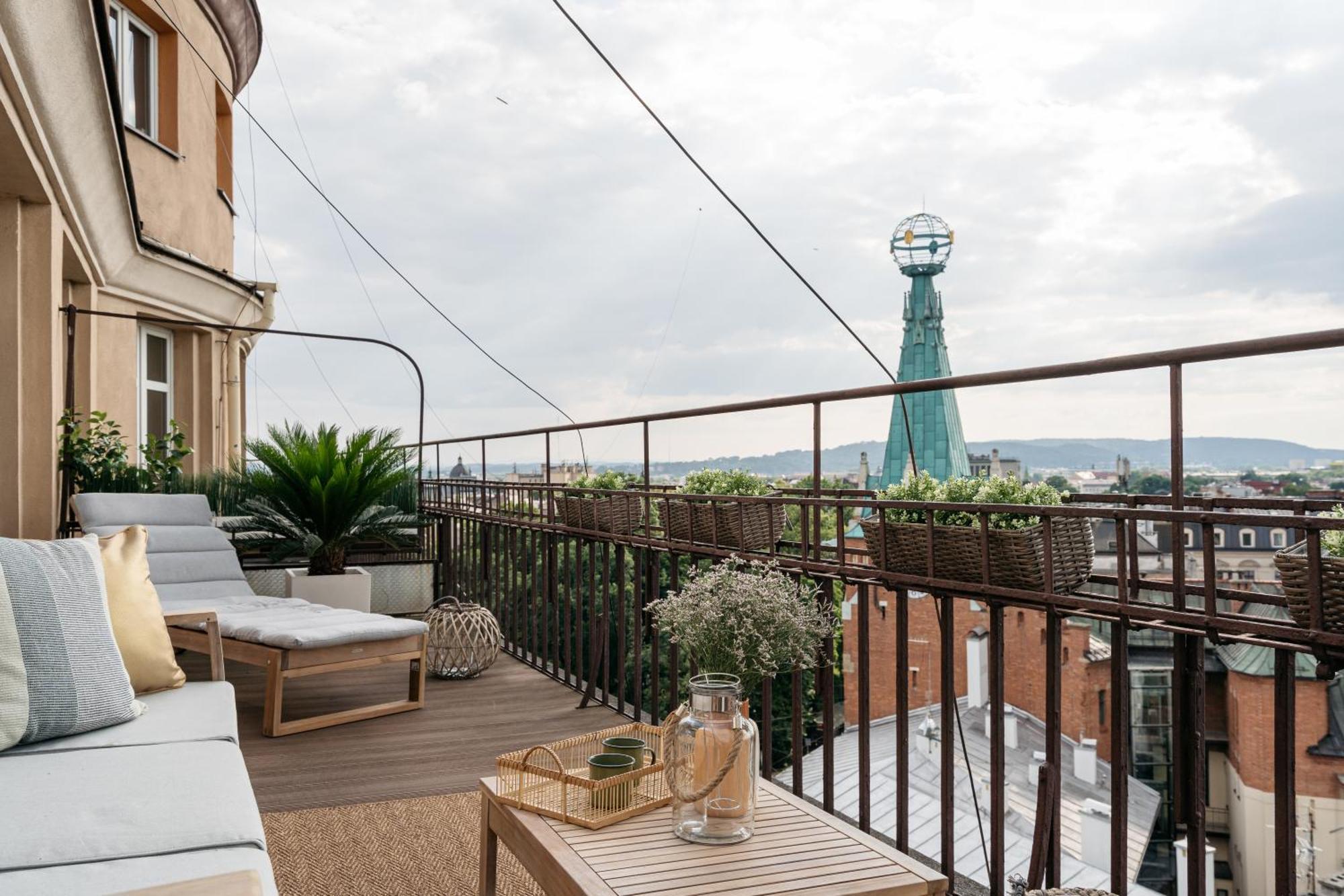 Penthouse Panorama - Loftaffair Apartment Krakow Luaran gambar