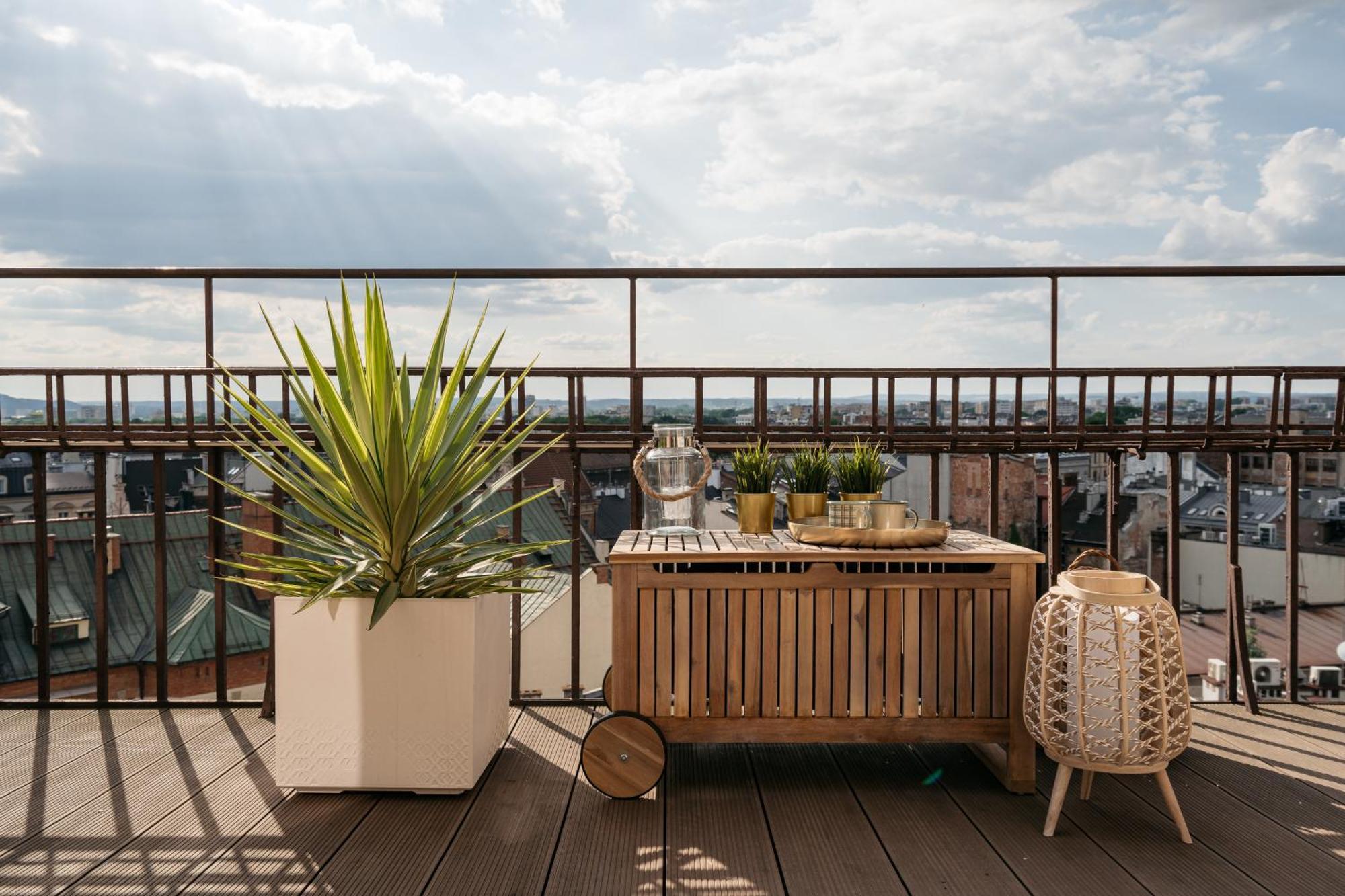 Penthouse Panorama - Loftaffair Apartment Krakow Luaran gambar