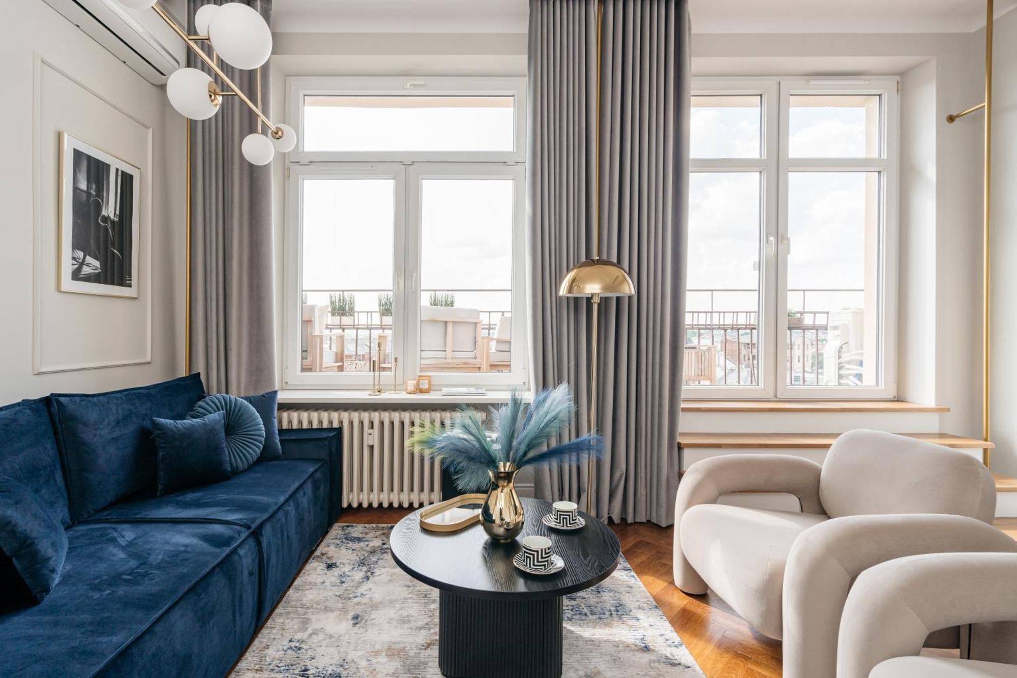 Penthouse Panorama - Loftaffair Apartment Krakow Luaran gambar