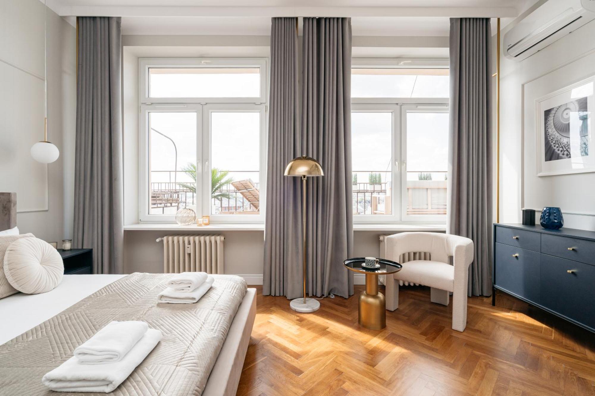 Penthouse Panorama - Loftaffair Apartment Krakow Luaran gambar