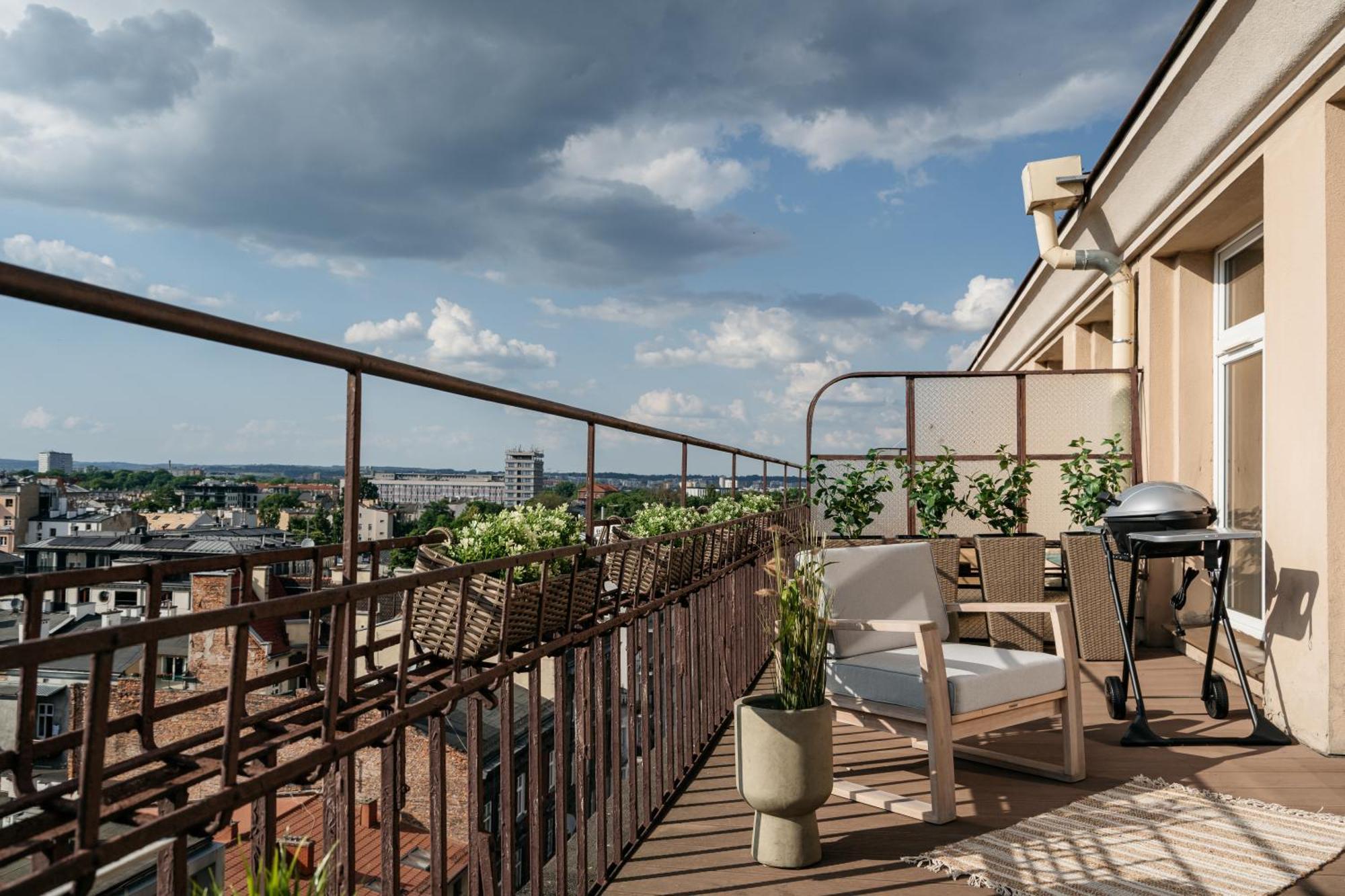 Penthouse Panorama - Loftaffair Apartment Krakow Luaran gambar