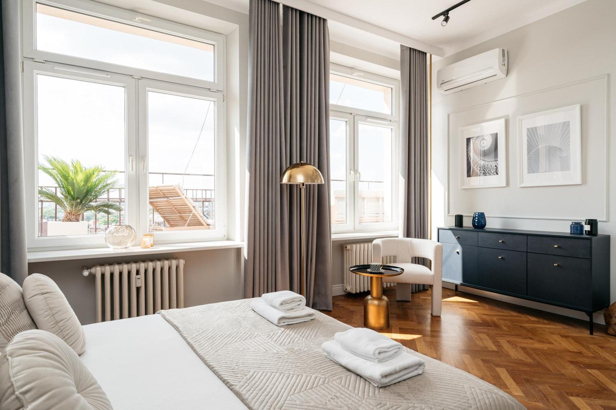 Penthouse Panorama - Loftaffair Apartment Krakow Luaran gambar