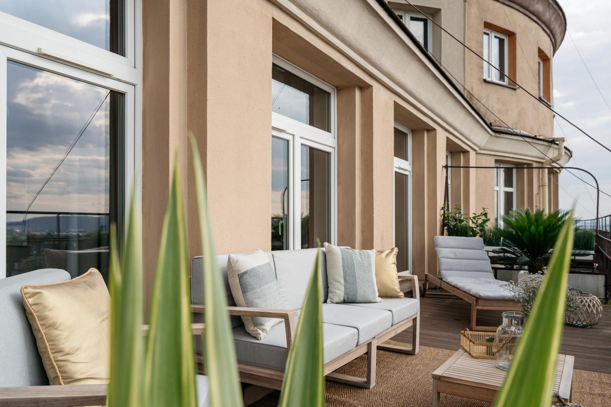 Penthouse Panorama - Loftaffair Apartment Krakow Luaran gambar
