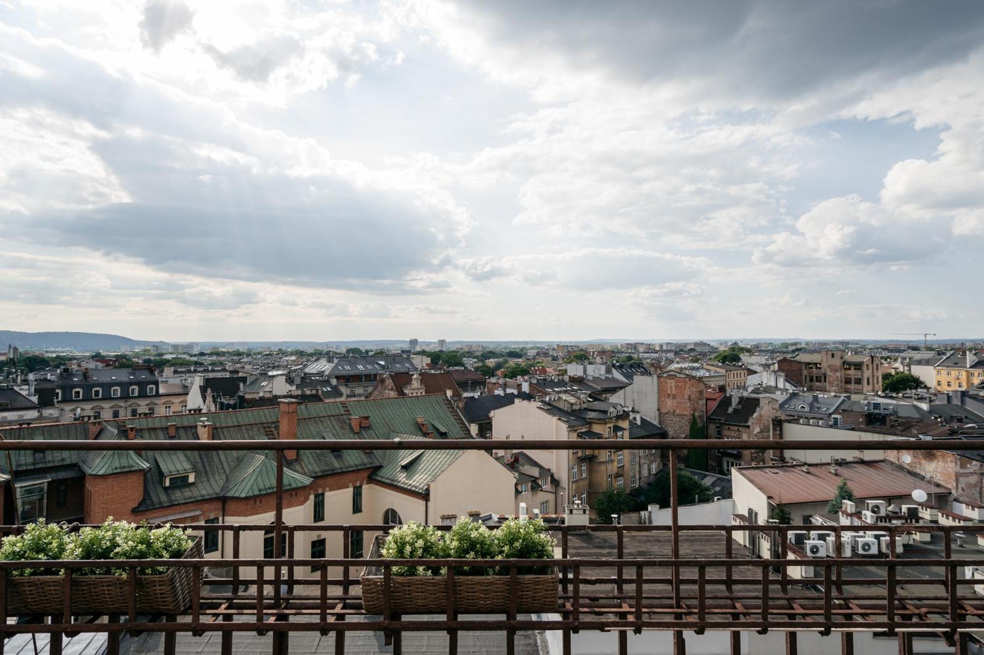 Penthouse Panorama - Loftaffair Apartment Krakow Luaran gambar